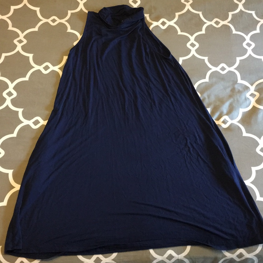 Navy Tapeze Dress